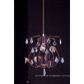 Iron Wrought Decorative Pendant Light with Crystal Drop (cos9209)